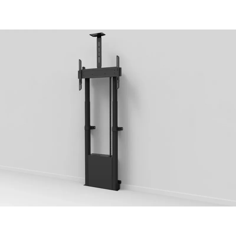 Multibrackets M μοτοριζόμενη βάση δαπέδου 120 kg μαύρο με ράφι κάμερας
