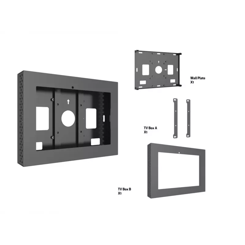 Θήκη MULTIBRACKETS M Pro Series για ELO 10 ίντσες – χάλυβας, μαύρο, 2 kg