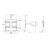 Multibrackets M Universal Flexarm Pro 60 kg Sound & Camera 60 kg χωρητικότητα 55-85 ίντσες
