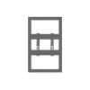 Multibrackets M Pro Series θήκη 32 ίντσες βάση τοίχου Small μαύρο χάλυβας οριζόντια/κάθετα