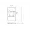 Multibrackets M Pro Series θήκη 32 ίντσες βάση τοίχου Small μαύρο χάλυβας οριζόντια/κάθετα
