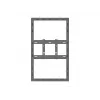 Multibrackets M Pro Series Enclosure 43 ίντσες Small μαύρο χάλυβας οριζόντια/κάθετα