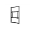 Multibrackets M Pro Series θήκη 50 ίντσες βάση τοίχου Medium μαύρο χάλυβας οριζόντια/κάθετα