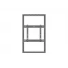Multibrackets M Pro Series θήκη 50 ίντσες βάση τοίχου Medium μαύρο χάλυβας οριζόντια/κάθετα