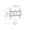 Multibrackets M VESA Bolt Down Βάση TV με περιστροφή 400 MAX 30 kg 23-55 ίντσες