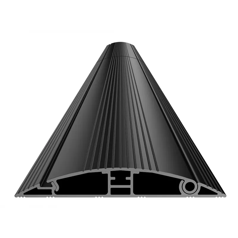 Προστατευτικό καλωδίων δαπέδου Multibrackets M Cable Cover Floor μαύρο 139mm-Π 2200mm-Μ