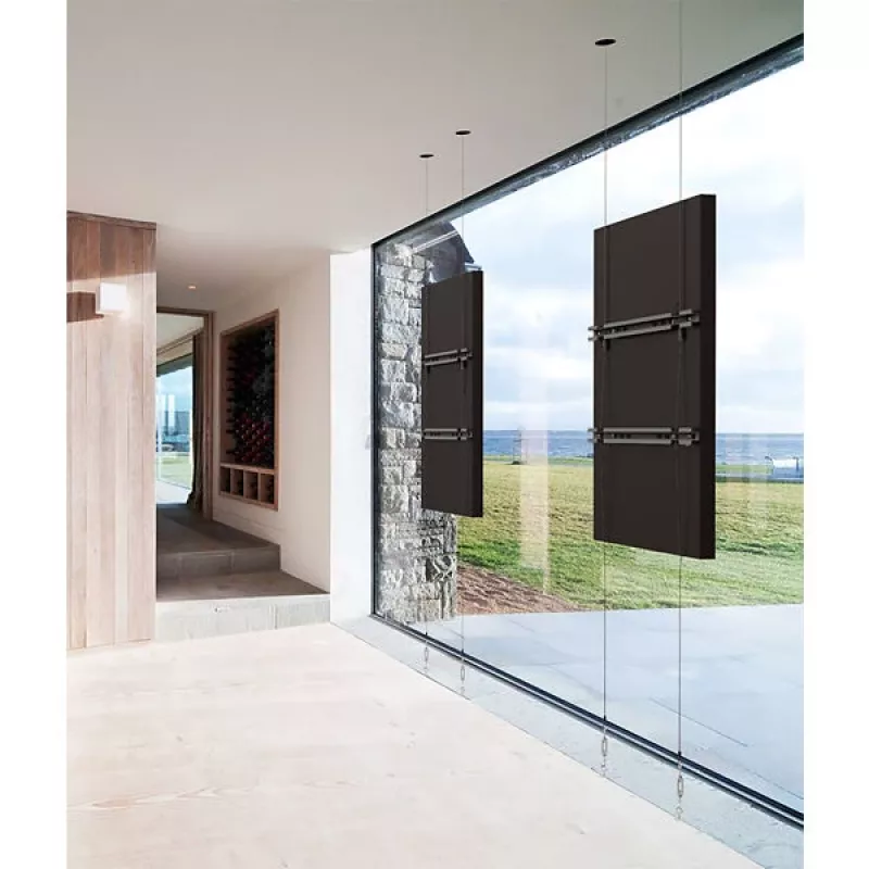 Peerless DSF265P Βάση οθόνης ψηφιακής σήμανσης 165,1 cm (65 ίντσες) Ασημί