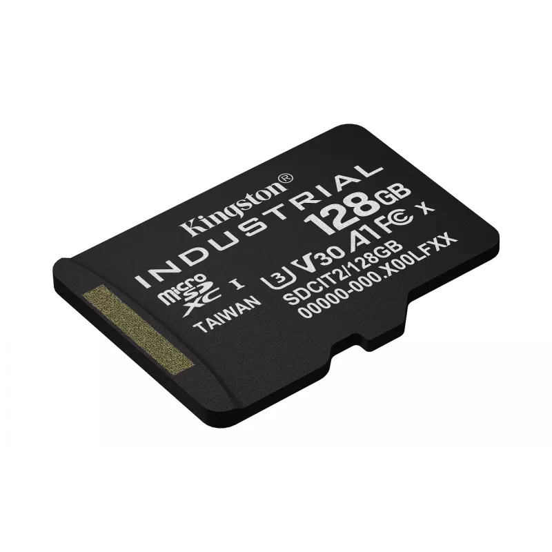 Kingston Technology 128GB microSDXC Industrial C10 A1 pSLC Card Μεμονωμένη συσκευασία χωρίς αντάπτορα