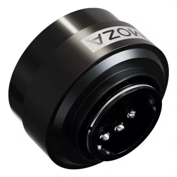 Moza Racing Προσαρμογέας ταχείας αλλαγής βάσης τιμονιού, PC, Προσαρμογέας ταχείας αλλαγής, Μαύρο, Αλουμίνιο, Moza, R21, R16, R9