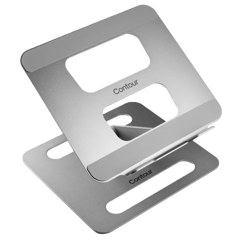 Βάση laptop Contour Design Laptop Riser Steel Γκρι Ύψος 45-310mm