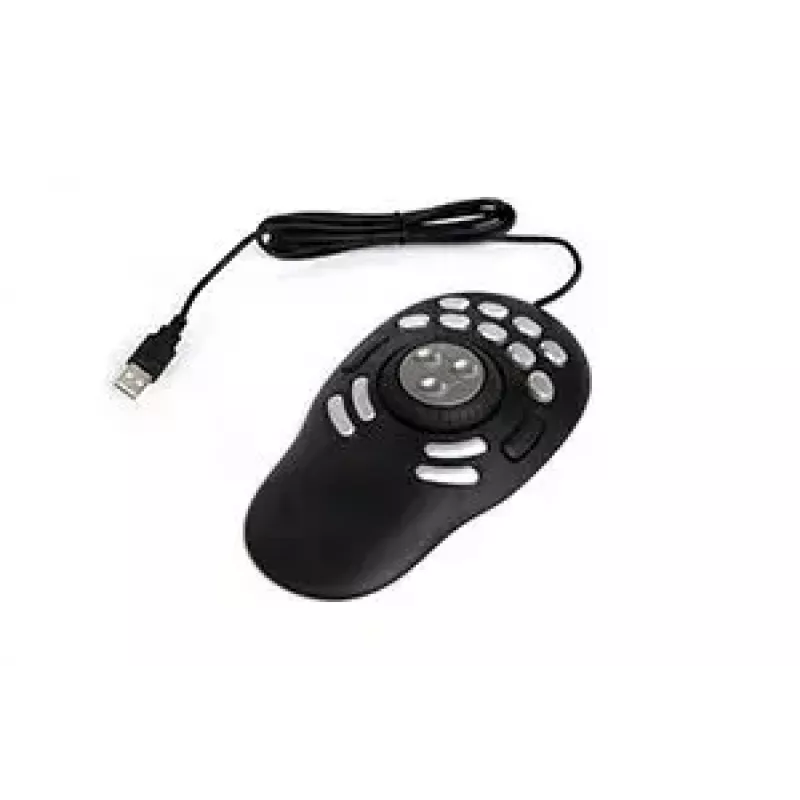 Συσκευή ελέγχου πολυμέσων Contour PRO v2 – USB, Ασημί/Μαύρο, 43×77,5×11,5 mm