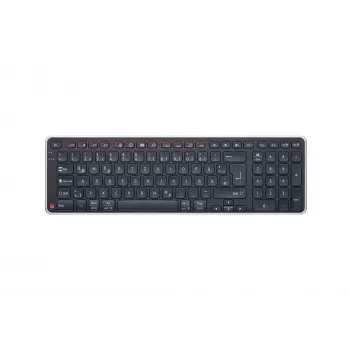 Contour Design Balance Πληκτρολόγιο DE, ασύρματο, Full-Size (100 %), Ασύρματο, RF Wireless + USB, Διακόπτες ψαλιδιού, QWERTZ, Μαύρο