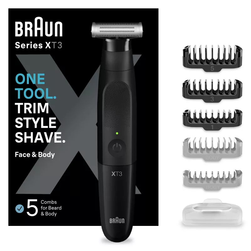 Trimmer Braun XT3200 Μαύρο Nickel-Metallhydrid NiMH Μπαταρία 45 min
