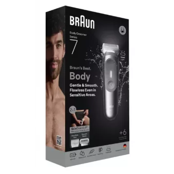 Ξυριστική σώματος Braun Series 7 BG7550 γκρι μπαταρία ιόντων λιθίου