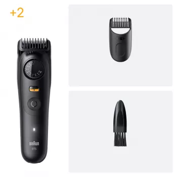 Braun BeardTrimmer 5 BT5500 κουρευτική μηχανή γενειάδας μπαταρία 20 2 cm υγρή & στεγνή μαύρη