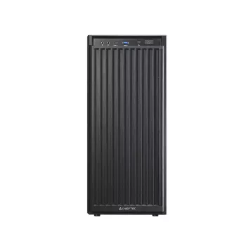Κουτί υπολογιστή CHIEFTEC BW-01B-OP Midi Tower ATX/ITX, υποστηρίζει 6×3,5 ίντσες + 4×2,5 ίντσες, 2×5,25 ίντσες, πίσω 1×120 mm, SGCC, μαύρο, 200×510×465 mm