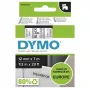 DYMO Authentic D1 ετικέτες | μαύρη εκτύπωση σε διαφανές φιλμ | 12 mm x 7 m | αυτοκόλλητες ετικέτες για εκτυπωτές ετικετών LabelManager | κατασκευασμένες στην Ευρώπη