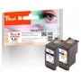 Peach 319023 Μελανοδοχείο συμβατό μαύρο, κυανό, ματζέντα, κίτρινο