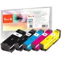 Peach 319803 Συμβατό πολυπακέτο μελανιού για Epson 33XL (T3357), συσκευασία 5 τεμ.