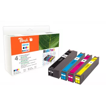 Peach PI300-750 μελανοδοχείο 4 τεμ. συμβατό υψηλής (XL) απόδοσης μαύρο, cyan, magenta, κίτρινο