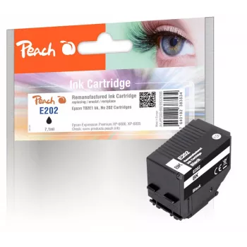 Peach PI200-668 μελανοδοχείο 1 τεμ. συμβατό τυπικής απόδοσης μαύρο