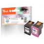Peach PI300-1045 μελανοδοχείο 2 τεμ. συμβατό μαύρο, cyan, magenta, κίτρινο