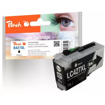 Peach PI500-397 Μελάνι 1 τεμ. συμβατό υψηλής (XL) απόδοσης μαύρο