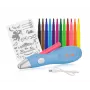 Peach PO150, Airbrush μαρκαδόρος, απαιτούνται μπαταρίες, μπλε Peach PO150. Τύπος προϊόντος: Airbrush μαρκαδόρος. Απαιτούνται μπαταρίες. Χρώμα προϊόντος: Μπλε