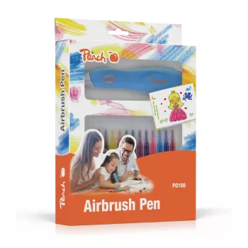 Peach PO150, Airbrush μαρκαδόρος, απαιτούνται μπαταρίες, μπλε Peach PO150. Τύπος προϊόντος: Airbrush μαρκαδόρος. Απαιτούνται μπαταρίες. Χρώμα προϊόντος: Μπλε