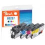 Peach 321008 Μελάνι 4 τεμ. μαύρο, κυανό, ματζέντα, κίτρινο