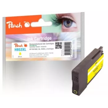Peach PI300-931 Μελάνι 1 τεμ. συμβατό υψηλής (XL) απόδοσης κίτρινο