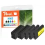 Peach 6ZC70AE μελανοδοχείο 5 τεμ. συμβατό μαύρο, cyan, magenta, κίτρινο
