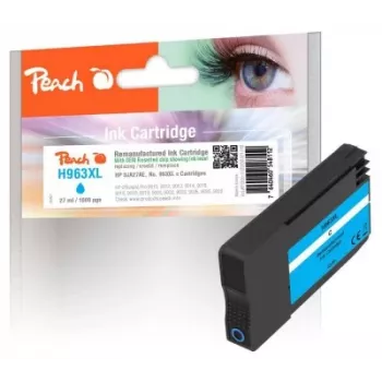 Peach PI300-1028 μελανοδοχείο 1 τεμ. συμβατό υψηλή (XL) απόδοση cyan