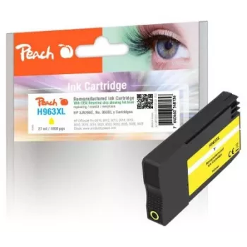Peach PI300-1030 μελανοδοχείο 1 τεμ. συμβατό υψηλή (XL) απόδοση κίτρινο