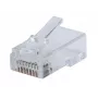 Intellinet 791090 συνδετήρας καλωδίου RJ45 διαφανές