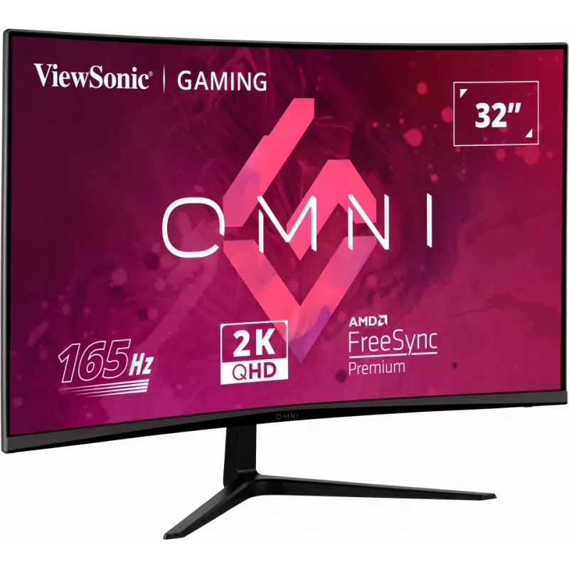 Viewsonic VX Series VX3218C-2K οθόνη υπολογιστή 81,3 cm (32″) 2560 x 1440 Pixel Quad HD LED μαύρο