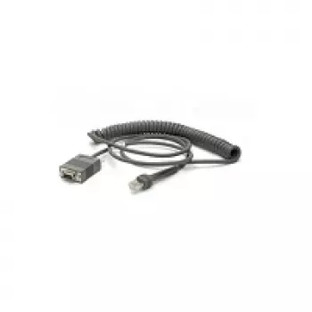 Zebra CBA-RF3-C09ZAR σειριακό καλώδιο μαύρο 2,8 m RS232 DB9