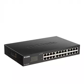 D-Link 24-port Gigabit Smart Managed switch, Managed, L2, Gigabit Ethernet (10/100/1000), τοποθέτηση σε rack, 1U