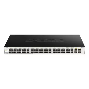 D-Link DGS-1210-52/ME Managed L2 Gigabit Ethernet (10/100/1000) 1U μαύρο