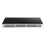 D-Link DGS-1210-52/ME Managed L2 Gigabit Ethernet (10/100/1000) 1U μαύρο