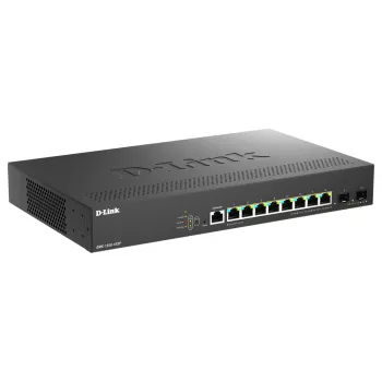 D-Link DMS-1250-10SP/E switch δικτύου Managed 2.5G Ethernet (100/1000/2500) Power over Ethernet (PoE) μαύρο