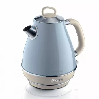 Ariete 2869 Vintage Βραστήρας, Ανοξείδωτο ατσάλι, 1,7 L, αυτόματη απενεργοποίηση, 2000 W, για νερό, τσάι και αφεψήματα βοτάνων, Παστέλ μπλε