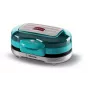 Ariete 205 Hamburger Maker Party Time, Μηχανή χάμπουργκερ, 1200 W, Διπλές αντικολλητικές πλάκες, 2 θήκες, Εύκολο καθάρισμα, μπλε