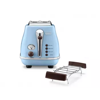 De’Longhi CTOV 2103.AZ τοστιέρα 2 φέτες 900 W μπλε