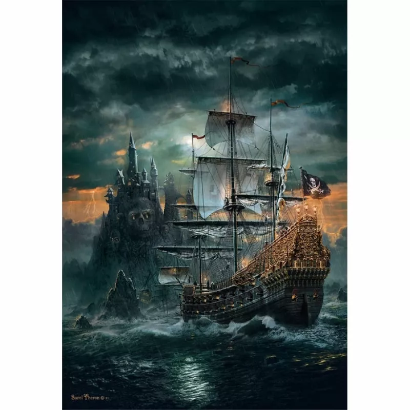 Clementoni High Quality Collection The Pirates Ship Παζλ 1500 τεμ. Τέχνη