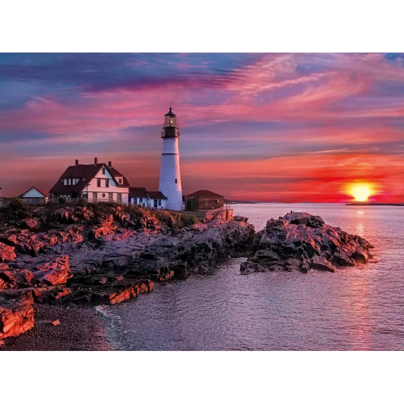 Clementoni Portland Head Light - 500 τεμ. - High Quality Collection
