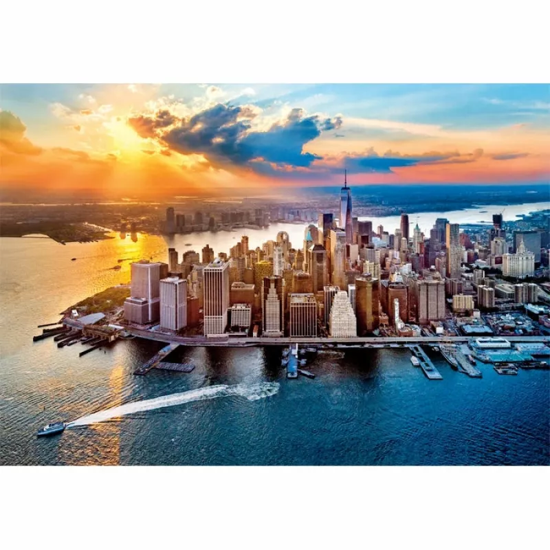 Clementoni High Quality Collection New York Jigsaw puzzle 500 τεμ. Τοπίο