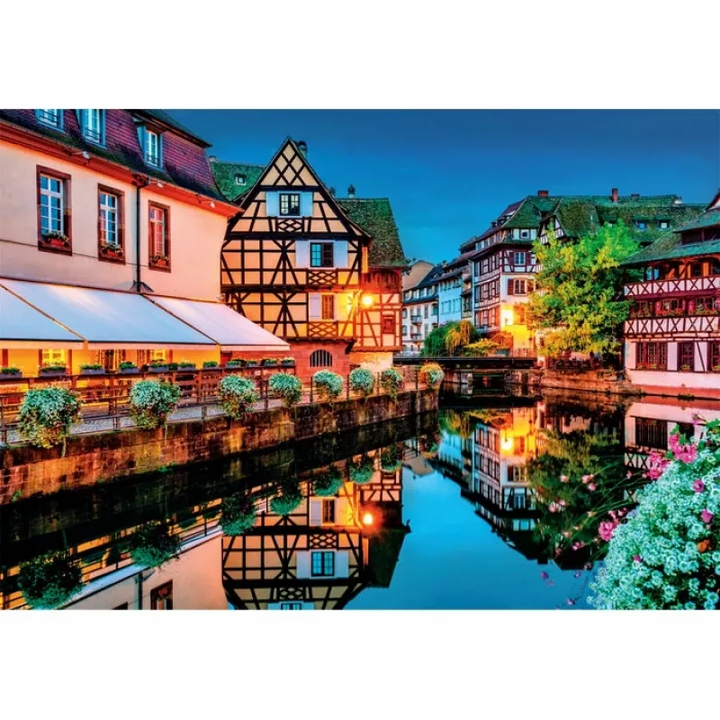 Clementoni High Quality Collection Straßburg Altstadt Παζλ 500 τεμ. Τοπίο