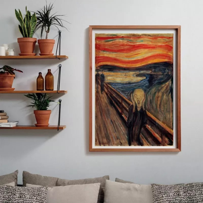 Clementoni Museum Collection Munch Der Schrei Παζλ 1000 τεμ. Τέχνη