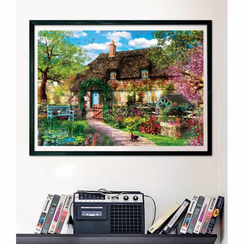 Clementoni High Quality Collection The Old Cottage Παζλ 1000 τεμ. Τέχνη